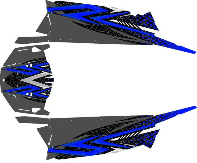 2013-2023 Polaris 4 RZR 1000 xp Design D80 Decal Graphic Kit Wraps UTV Turbo