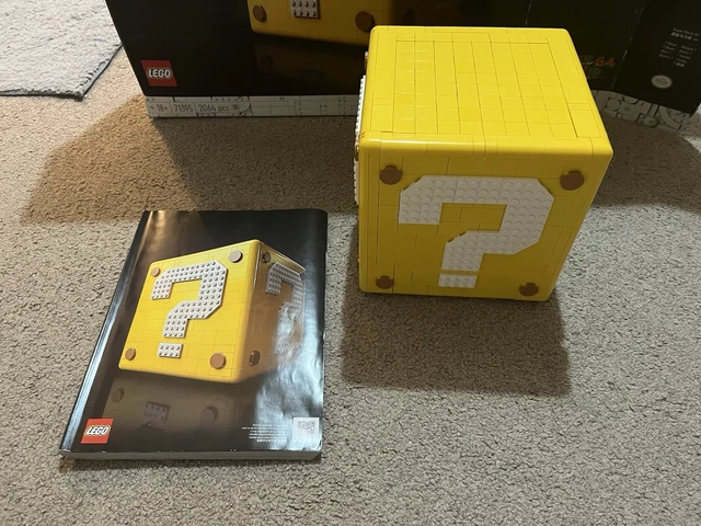LEGO SUPER MARIO: Super Mario 64 Question Mark Block (71395) £125.00 ...