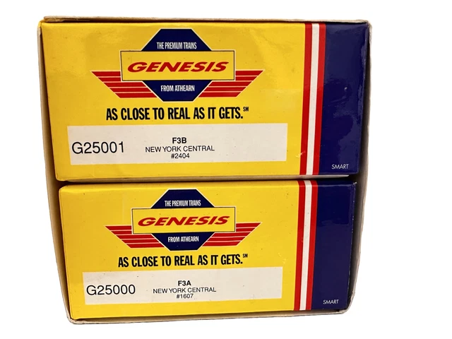 Athearn Genesis HO F3 A&B Diesel Locomotive Set  NYC #1607 #2404