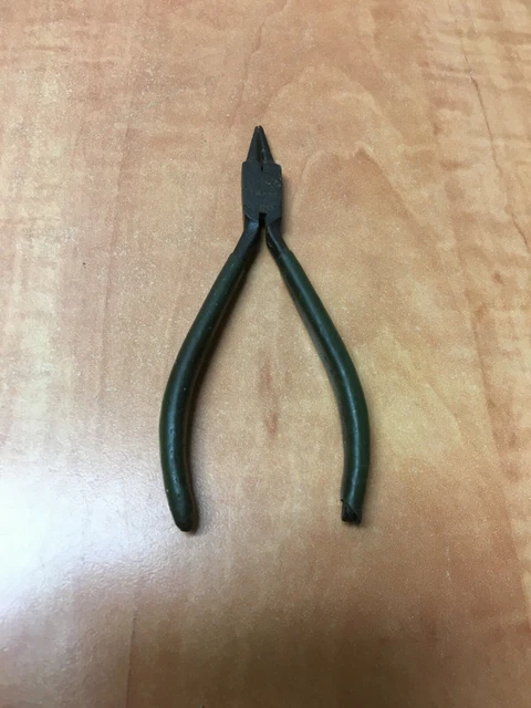 Vintage Kraeuter No 85 Round Nose Jeweler Pliers ~ USA  Jump Ring Pliers 4.5"