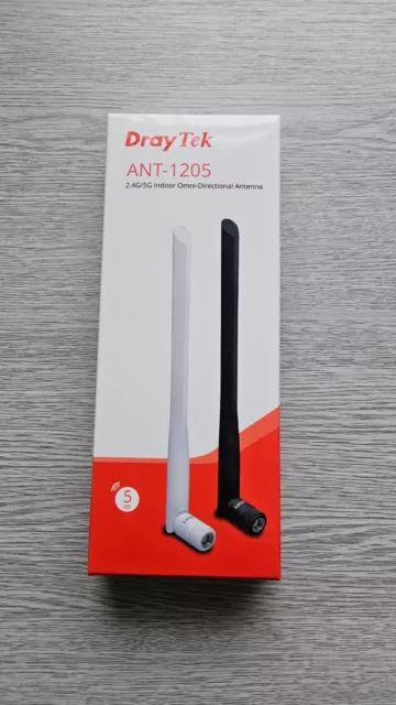 Antenna di rete Draytek ANT-1205 antenna omnidirezionale RP-SMA 5 dBi nero