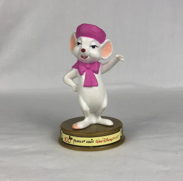 MCDONALDS DISNEY 100 Years Of Magic Bianca 1977 Cake Topper Happy Meal