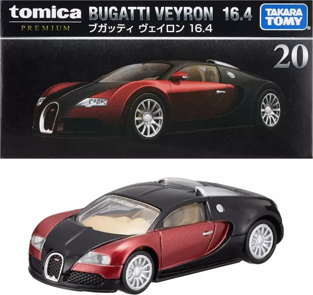 Tomica Premium Bugatti Veyron 16.4 1:62 Scale Die-cast Cars Model Toy 3" #20