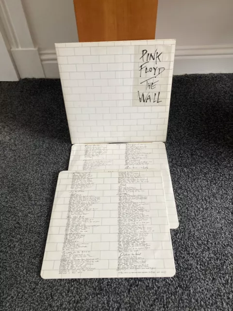 Pink Floyd. The Wall (1st Press). Superb Copy Rare 1st Edition Inners