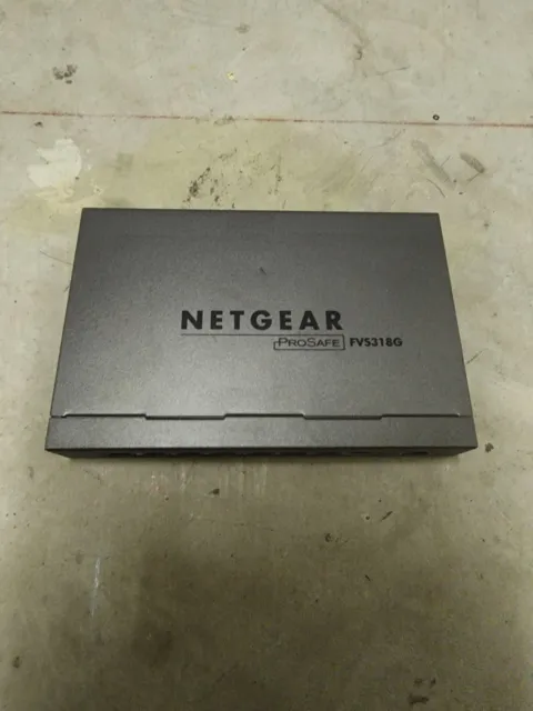 NETGEAR FIREWALL SWITCH FVS318 _ 8-PORT NETWORK Cable/DSL PROSAFE VPN Firewall