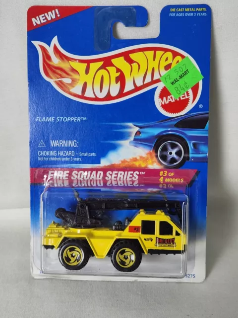 1995 Hot Wheels Collector #426 - Flame Stopper - Fire Squad Series 3 of 4 BX56