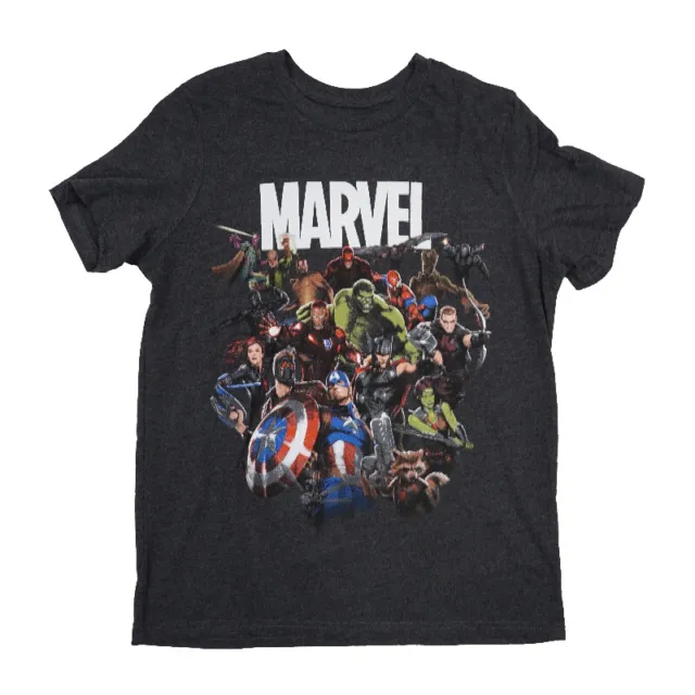 Marvel Super Hero Characters Boys Youth T Shirt