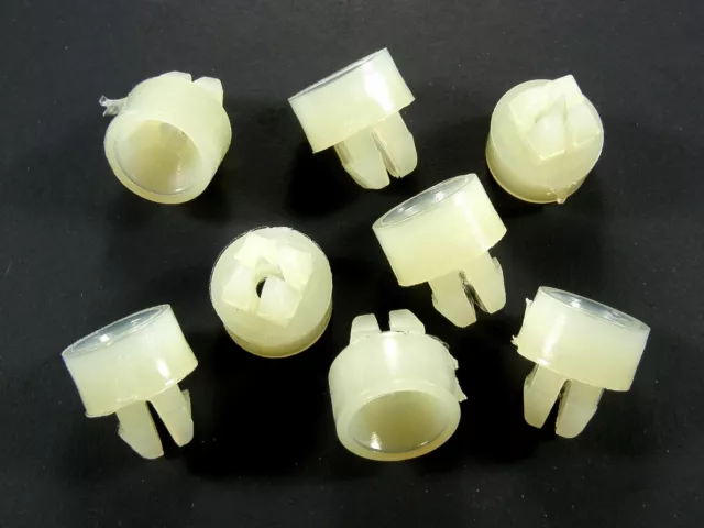 Mercury 1/4" Nylon Trim Screw Spacer Nuts- Bezel Trim Grille etc- 8pcs- #033