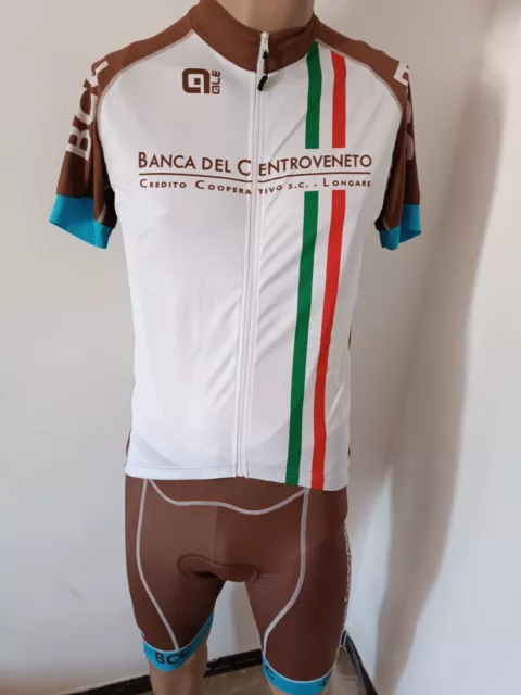 completo salopette maglia ciclismo originale team BANCA CENTRO VENETO tg XXL