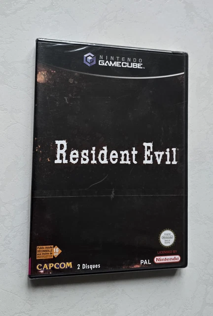 Resident Evil GameCube – Sous blister d'origine (léger défaut) - Jeux vidéo Resident Evil GameCube – Sous blister d'origine (léger défaut) - Jeux vidéo