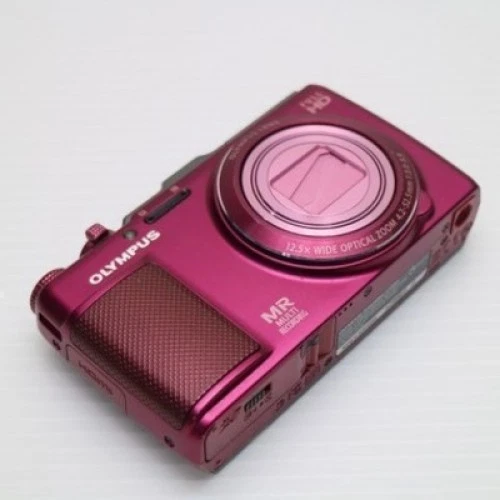 OLYMPUS SH-25MR COMPACT Digital Camera Pink 12.5x Zoom Full