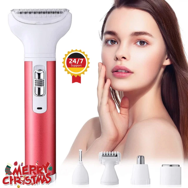 Rasoio elettrico 5 in 1 zona intima rasoio donna bikini trimmer epilatore