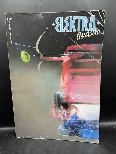 Marvel / Epic Comics Elektra Assassin TPB Rare HTF Comic  Used