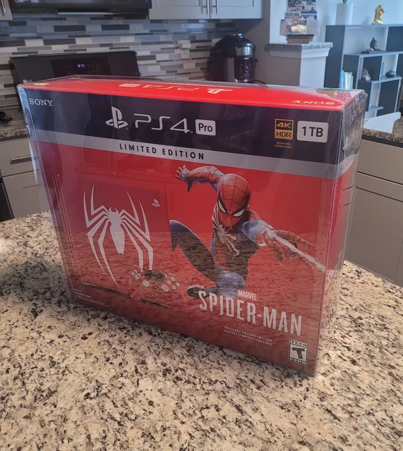 Sony PlayStation 4 Pro Limited Edition Marvel's Spider Man BRAND NEW UNOPENED! Sony PlayStation 4 Pro Limited Edition Marvel's Spider Man BRAND NEW UNOPENED!