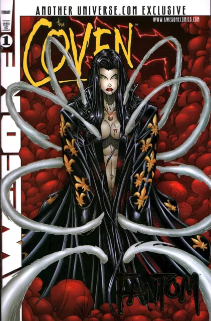 Awesome Comics Coven: Fantom Special Edition Gold Foil Comic Book #1 (1998)