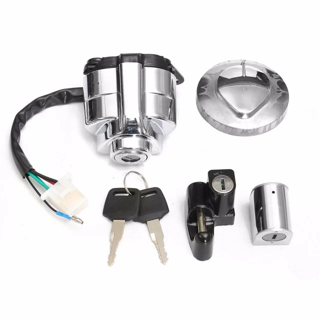 Kit Serrure Scooter Znen ZN50QT-12 Avec Bouchon Réservoir
