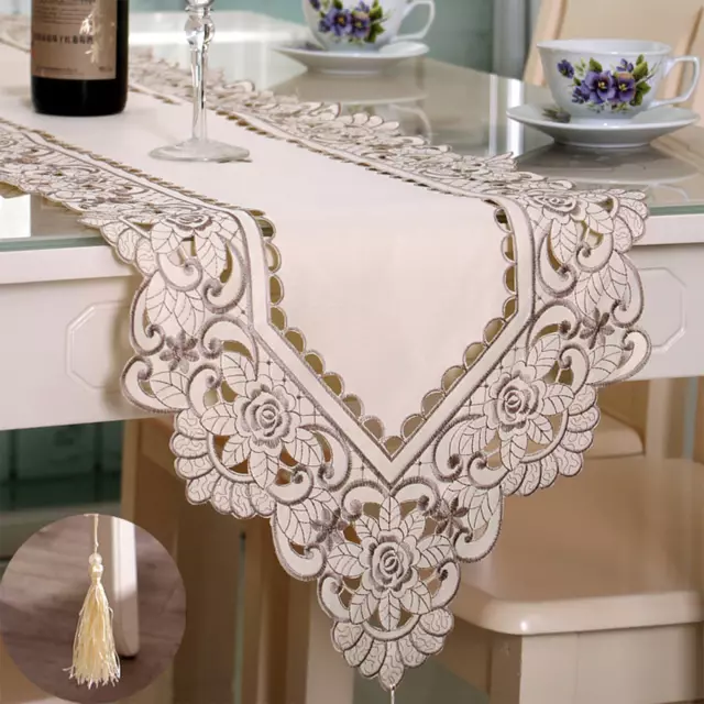 Vintage Table Runner Elegant Runner Cabinet Room Dining Room Table Decoration