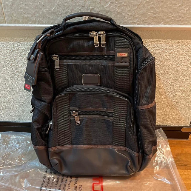 TUMI Kingsville Deluxe Backpack Black Travel Business Bag backpack men’s nylon
