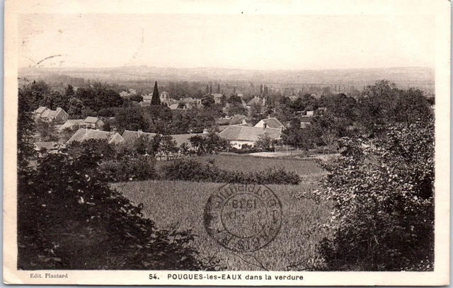 58 POUGUES LES EAUX  carte postale ancienne [TRY 57574]