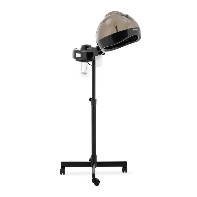 Casque Vapeur Cheveux Sur Pied À Roulettes Hair Steamer 730 W Minuterie 750 cm³