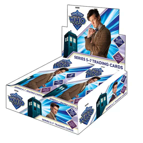 2 x Doctor Who Series 5-7 Trading Card Box (sealed) - Presale