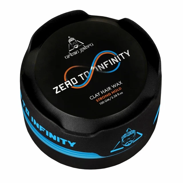 Cera per capelli argilla UrbanGabru: da zero a infinito - acconciatura resistente 100 gm