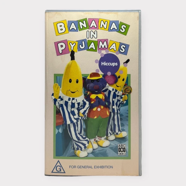 VINTAGE BANANAS IN Pyjamas Hiccups (10 Episodes, ABC for Kids, 1993