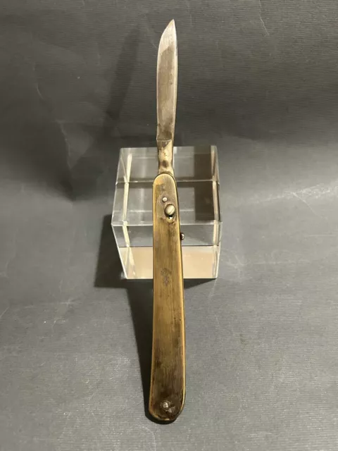 Antique Rare Military Folding Doctor's Surgical Scalpl Knife Vintage Pocket Medi