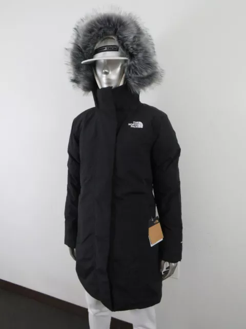 Womens The North Face Arctic Parka Down Waterproof Warm Winter Jacket Black $350 2