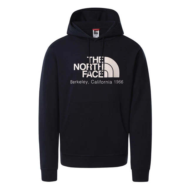 Felpa con cappuccio The North Face M Berkeley California con tappetino rottami uomo TNF nera