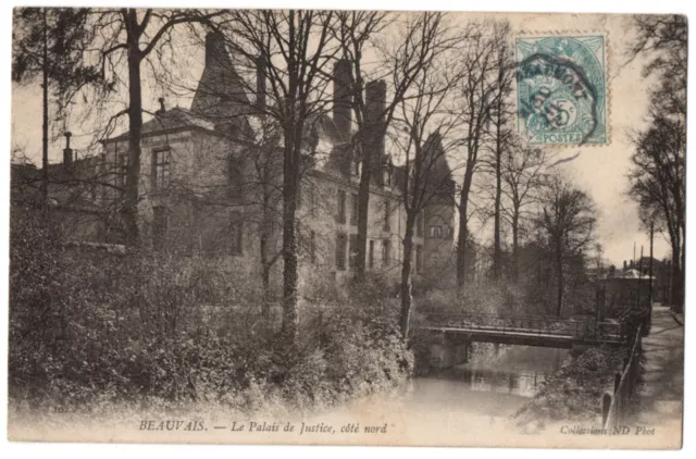 CPA 60 - BEAUVAIS (Oise) - 102. Le Palais de Justice, north side - ND photo