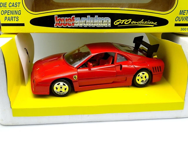 Ferrari GTO Evoluzione Rouge - Concept Car 1/18 - Jouef Evolution - Miniature Occasion