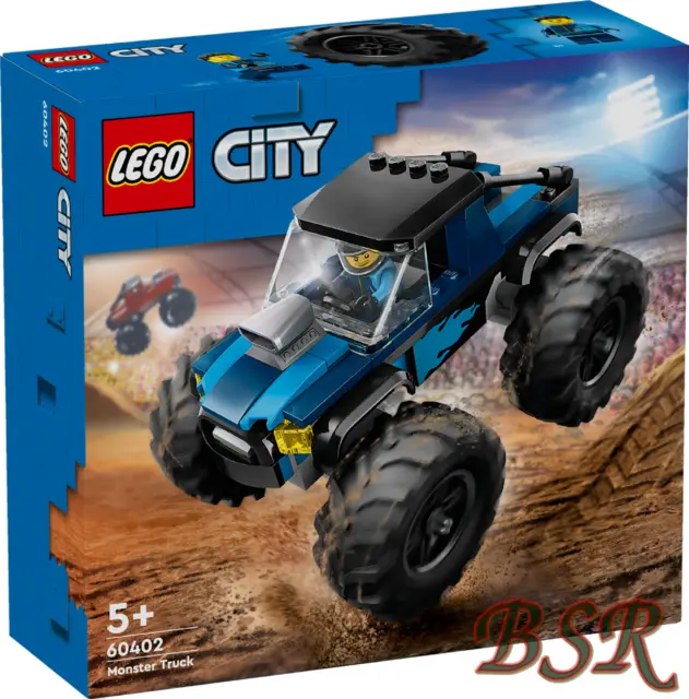 LEGO® City: 60402 Blauer Monstertruck ! NEU & OVP !