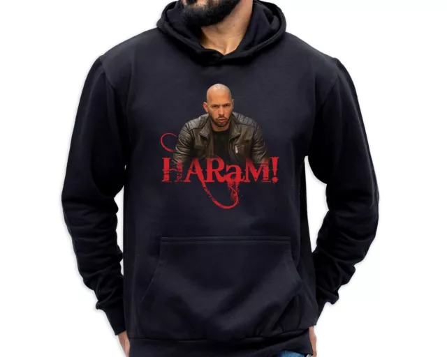 ANDREW TATE Top G Merch Haram! Jumper Viral CobraTate Hoodie Funny Islamic Hoody