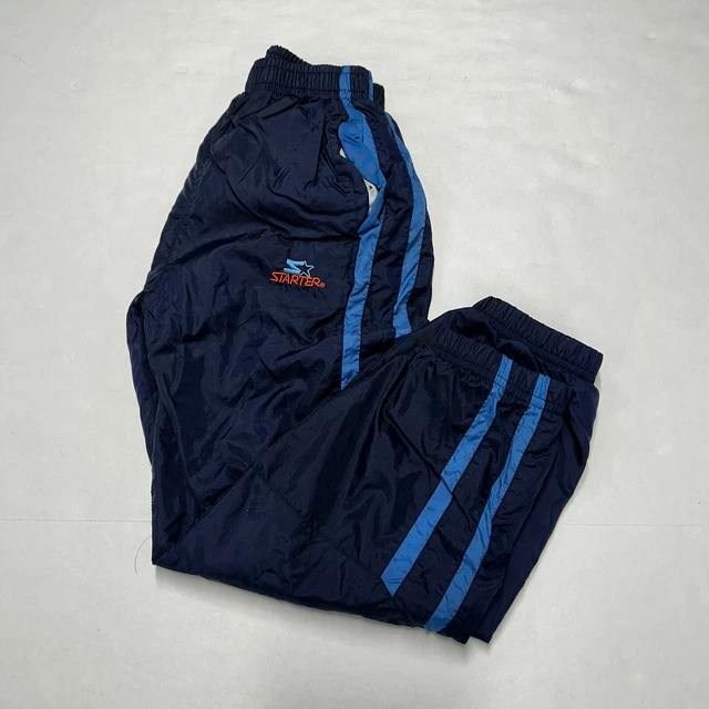 VTG Starter Classic Windbreaker Nylon Junior Boys Track Pants Size 7
