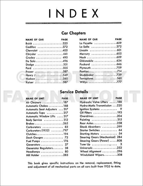 thumbnail image 2 of Vintage Motors Service Repair Shop Manual – Covers Cars 1935-1950 2 of 3