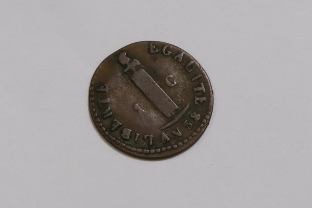 Haiti 1 Centime 1841 B33 #Z4261