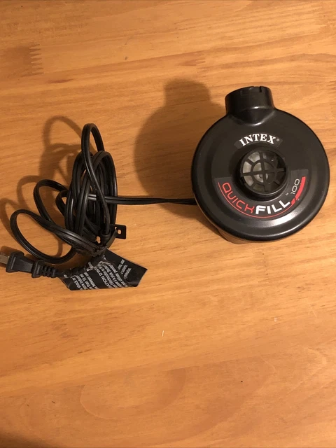 Intex Pompa Elettrica DC 12V Auto - Gonfiatore E Aspiratore Rapido Per Campeggio | Max 21.2 CFM