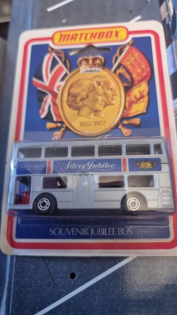Matchbox Souvenir Jubilee Bus - Jubilé D'Argent 1952-1977 - Lesney
