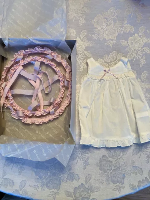 American Girl Addy's crinoline and chemise.  NIB