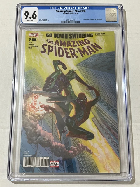 Amazing Spider-Man # 798 (6/18) CGC Graded Comic Book 9.6 NM+ WP 1st Red Goblin