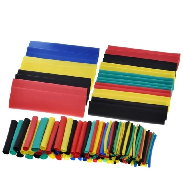 Gaine Thermorétractable Chaleur Shrink Tube Diy-Kit Électrique Isolé Enduit