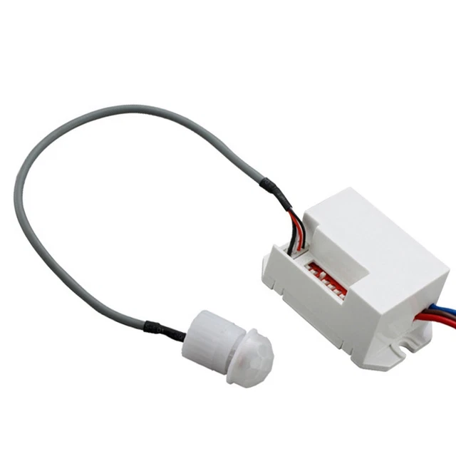 Detector de movimiento incorporado de larga duración 12-24 V 220 ~ 240V automático para lámparas