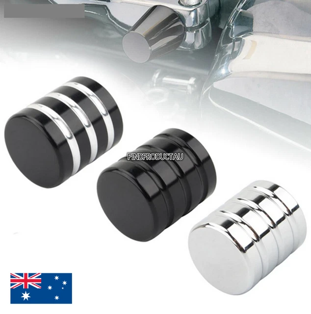 Coppia Inserti Schermo Pinza Anteriore In Acciaio Inox Per Harley Touring 2008-2023 E V-Rod 2006-2021, Sostituisce OEM 42054-05