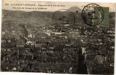 CPA Clermont-Ferrand - Panorama sur le Puy-de-Dome -Vue prise du Sommet(221203)