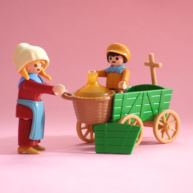 Playmobil - Maison de poupée 5300 rose - 1990-1999