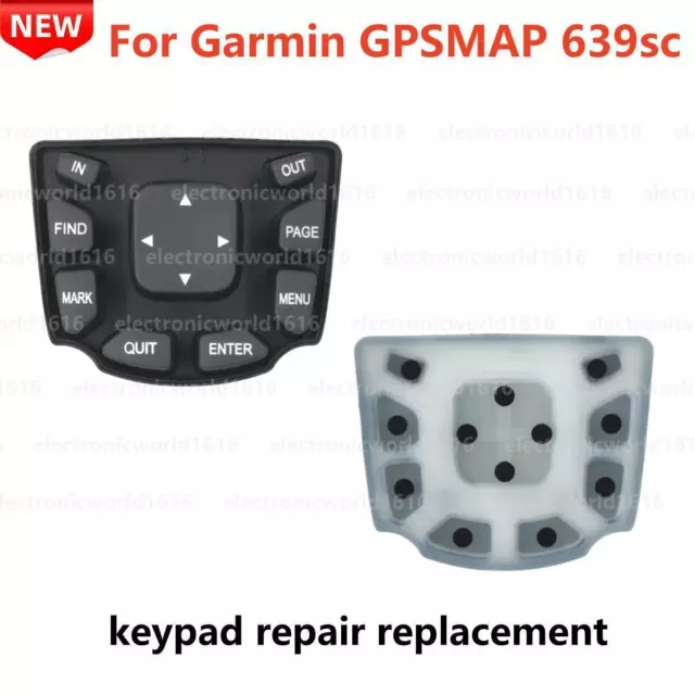Keypad For Garmin GPSMAP 639sc Handheld Hiking GPS Keyboard Button Repair Parts