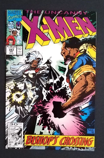 Uncanny X-men #283 Marvel 1st Full Appearance of Bishop Lucas Bishop 1991 VF/NM