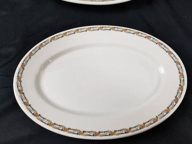 1946 SYRACUSE CHINA GLENDALE RESTAURANT WARE SP RAILROAD HOTEL Serving Bowl