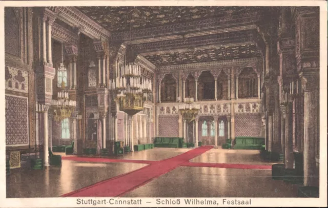 Stuttgart -Cannstatt - Schloß Wilhelma , Festsaal